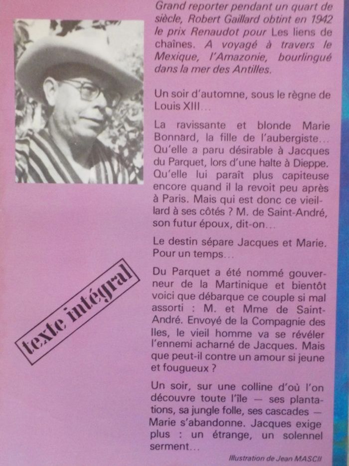 Marie des Isles T1à3 de Robert Gaillard Ed. J'ai Lu - photo numéro 2