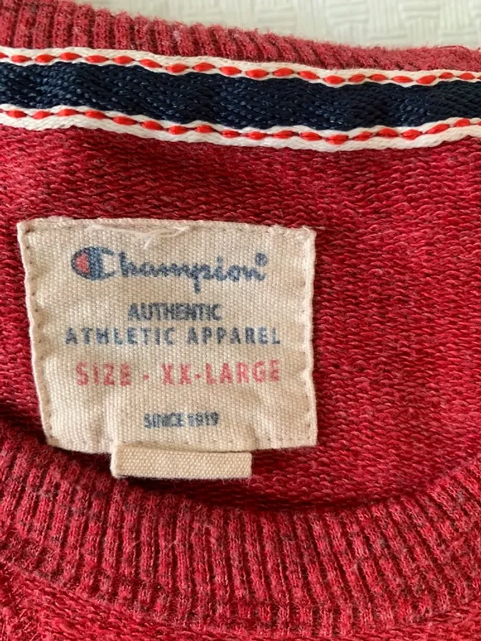 Pull Champion Rouge - photo numéro 2