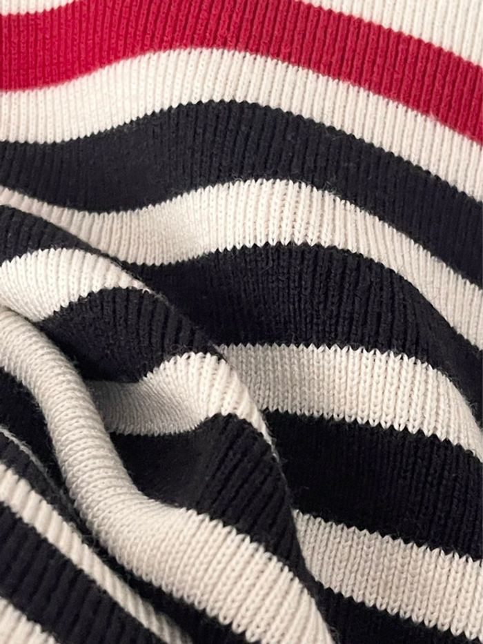 Pull marinière Monoprix kids en laine majoritaire taille 3 ans - photo numéro 3