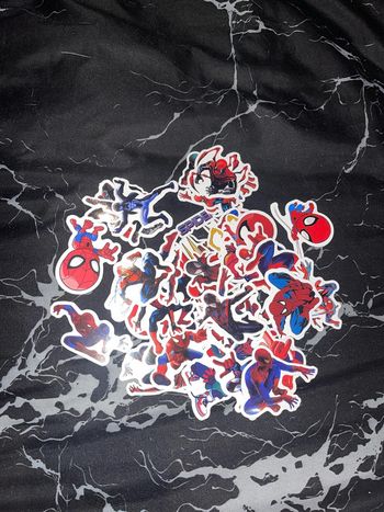 Lot stickers Spiderman