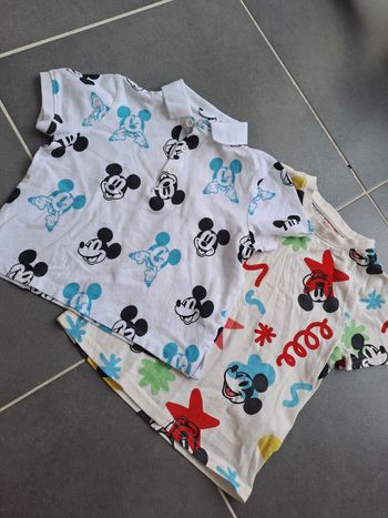 Lot T-shirt mickey