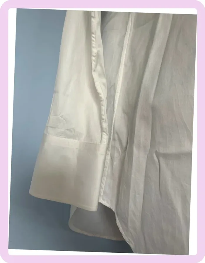 Chemise blanche Journal Standard – 100 % coton – Taille L/XL estimée – Intemporelle - photo numéro 2