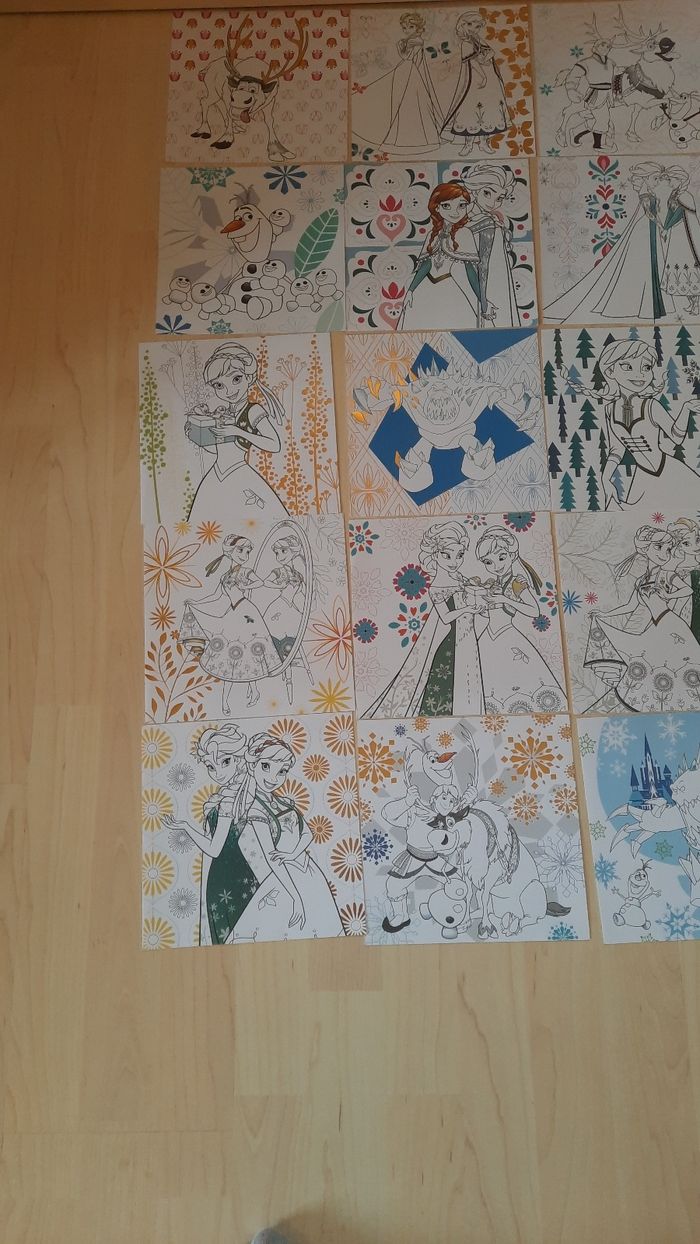 Lot de feuille à colorier - photo numéro 4