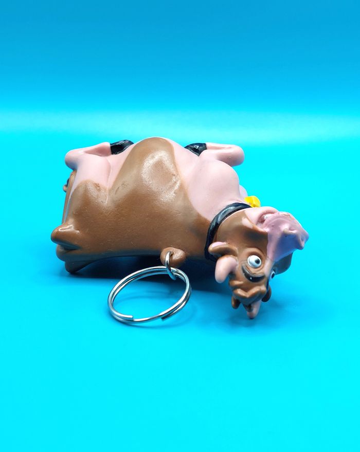 Porte-clé figurine vache Maggie la ferme se rebelle - photo numéro 6