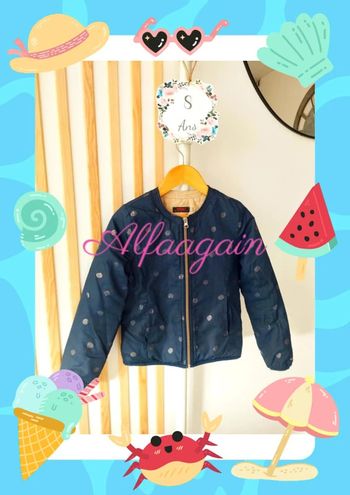Blouson mi saison catimini 8ans bleu