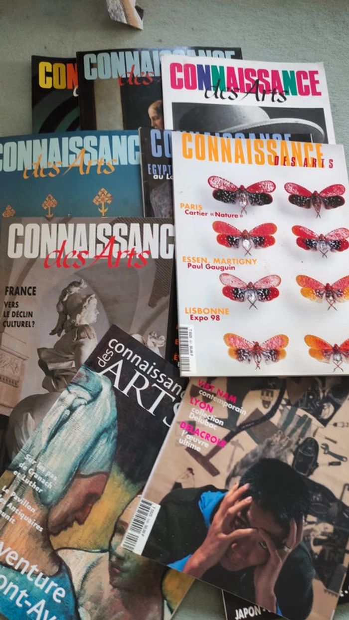 11 magazines connaissance des arts 4€