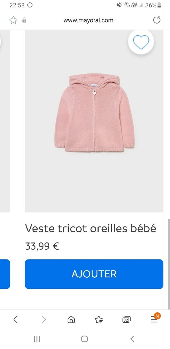 Gilet Mayoral 🎀 12mois/80cm - photo numéro 5