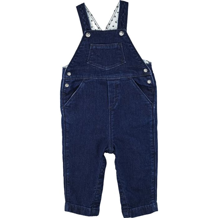 Salopette 6 mois en coton Petit Bateau