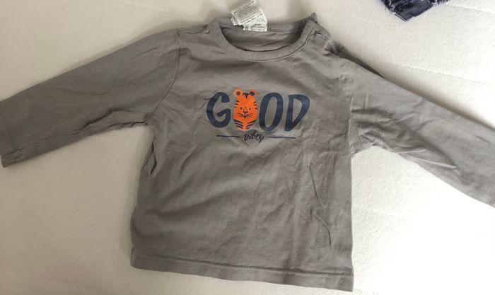 Haut à manches longues Kiabi