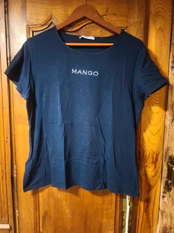 Tee-shirt Mango bleu