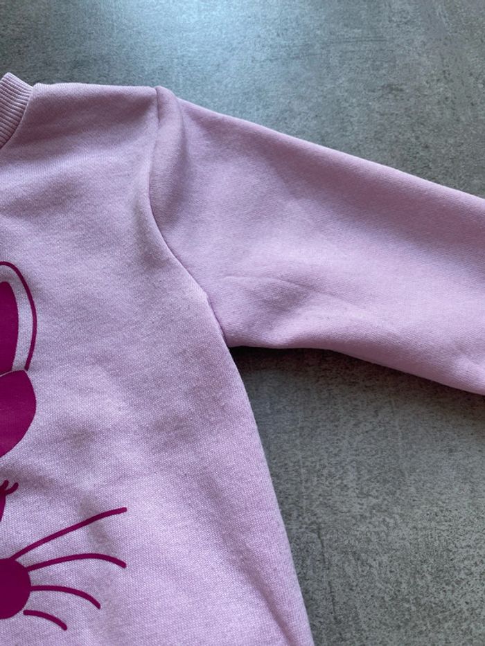 Pull / Sweat rose in extenso - photo numéro 4