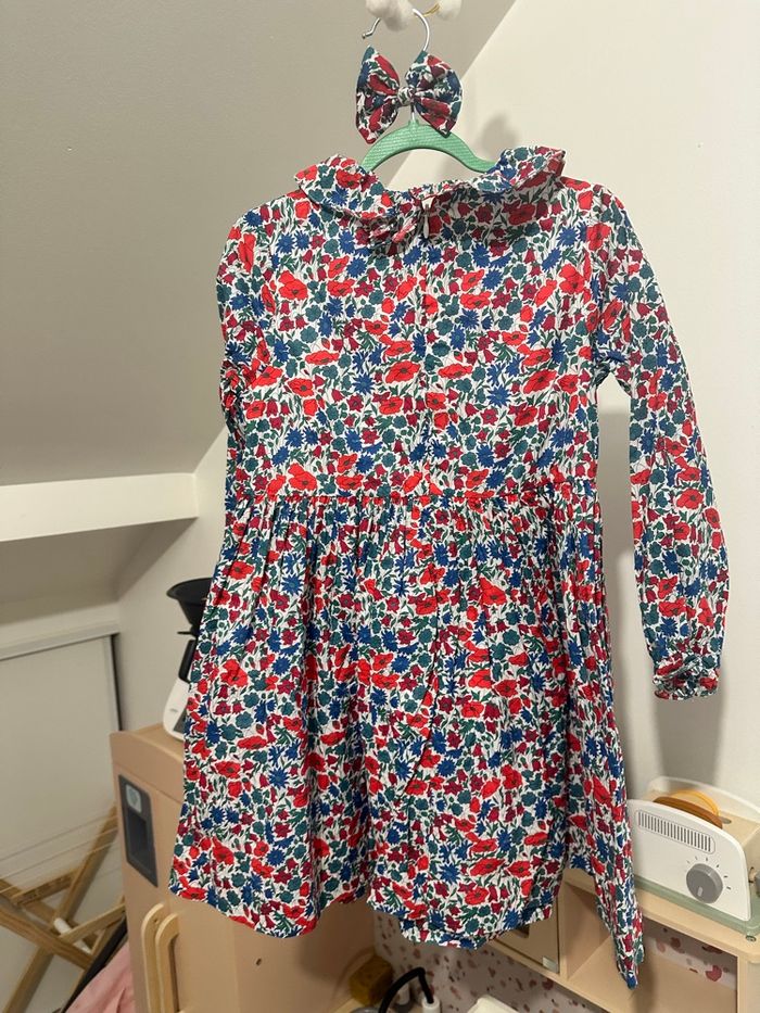 Robe chaussettes et barrette jacadi - photo numéro 2