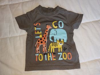 Tee-shirt bébé garçon taille 6mois