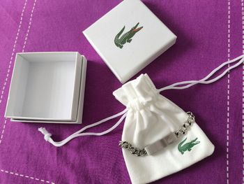 Bracelet gourmette Lacoste