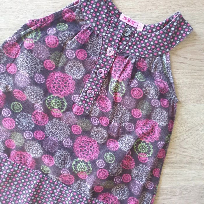 🩷 Robe velour 6 ans NKY #emyfleury_6ansfille - photo numéro 2