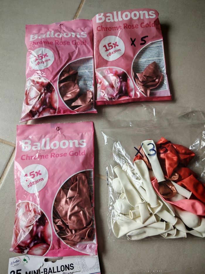 Lot 103 ballons - photo numéro 4