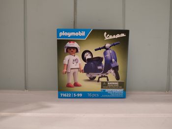 Playmobil 71622 1969 Vespa 150 Sprint Veloce - Bleu