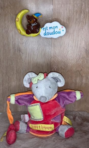 DDC226 doudou et compagnie souris 🐭