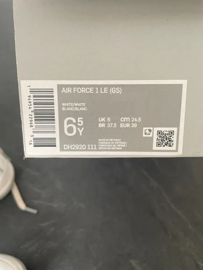 Nike air force one 1 basket femme 39 vêtement chaussure - photo numéro 7