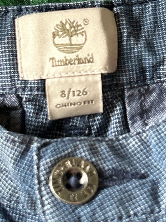 Short bermuda bleu ceinture 8 ans Timberland - photo numéro 5