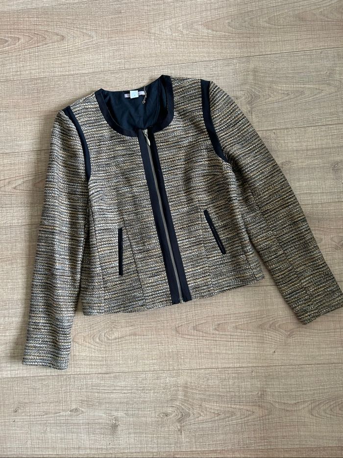 Veste courte Cyrillus taille française 40 bon état - photo numéro 7