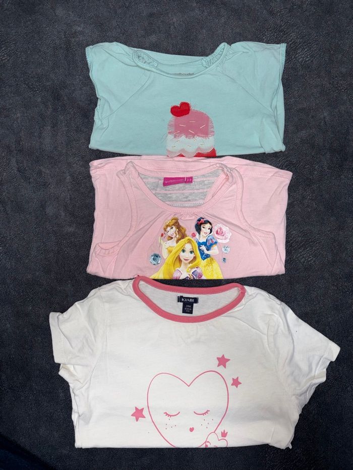 T-shirt fille 24mois