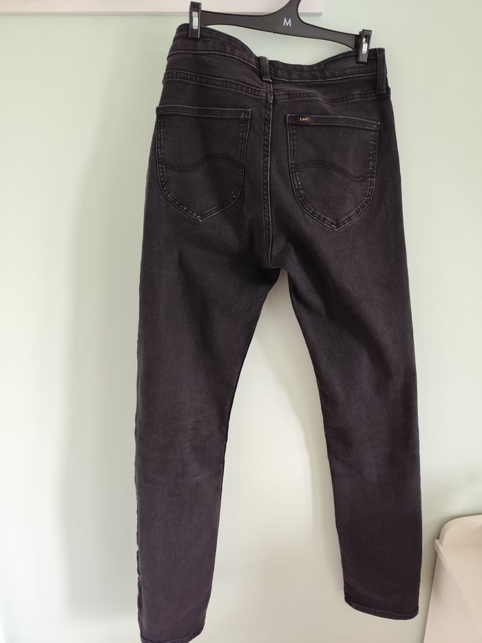 Pantalon jean noir femme Lee - photo numéro 2