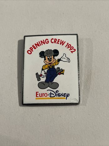 Pin’s Opening Crew 1992 Euro Disney Paris