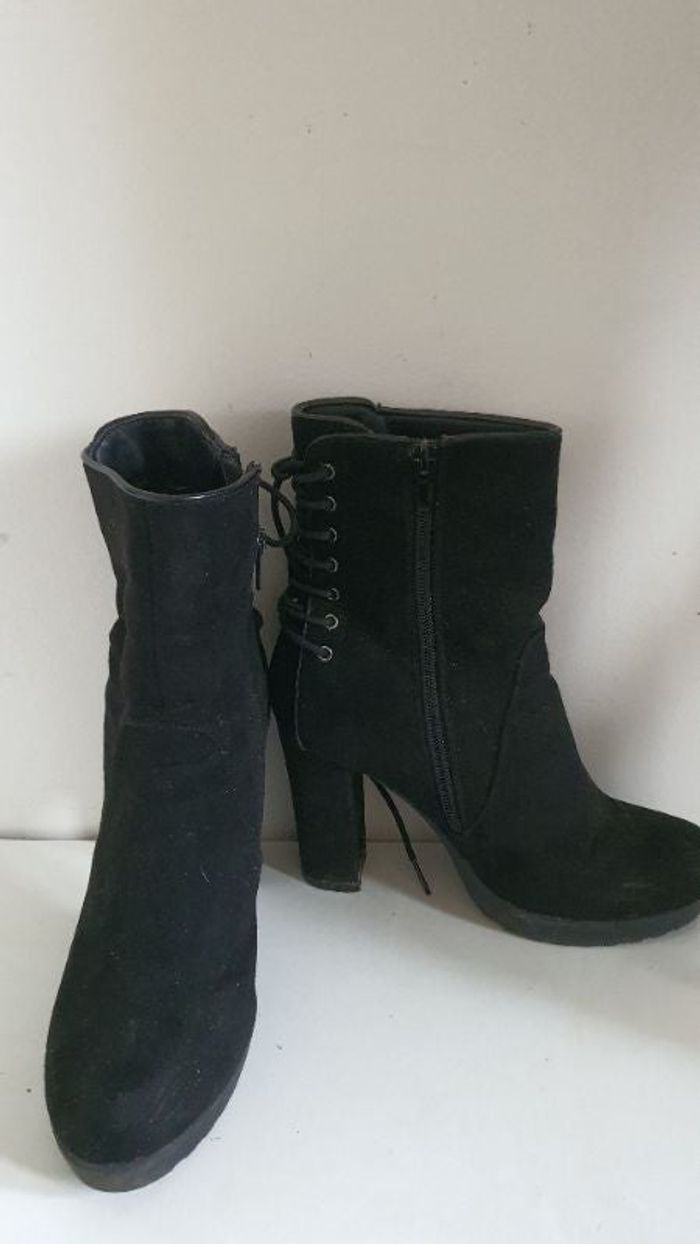 Bottines a talons