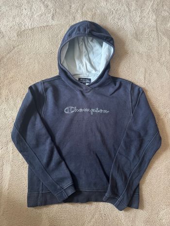 Hoodie Champion bleu marine S enfant – Bon état