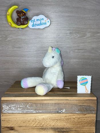 DIV253 Doudou licorne 🦄 aurora