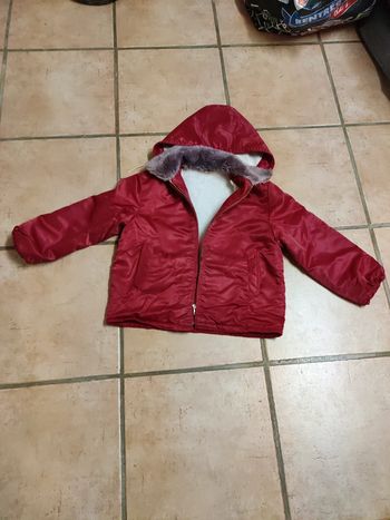 Veste fille très chaude 6 ans marque peluche