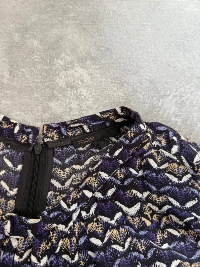 Magnifique Robe Maje taille 1 en parfait état - photo numéro 8