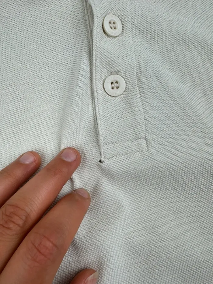 Polo Umbro Vintage 90’s Blanc Taille L - photo numéro 10