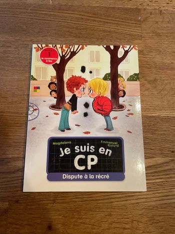 Livre Je suis en CP Dispute à la recré