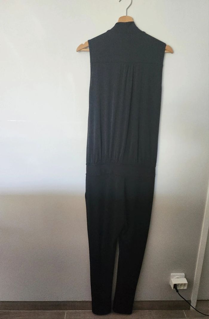 Combi pantalon fluide d'été noire excellent état Taille 38 renatto bene paris - photo numéro 3
