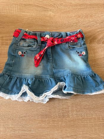 Jupe en jean fille 5Ans 