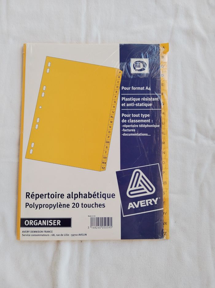 Répertoire alphabétique et Reliures - photo numéro 2