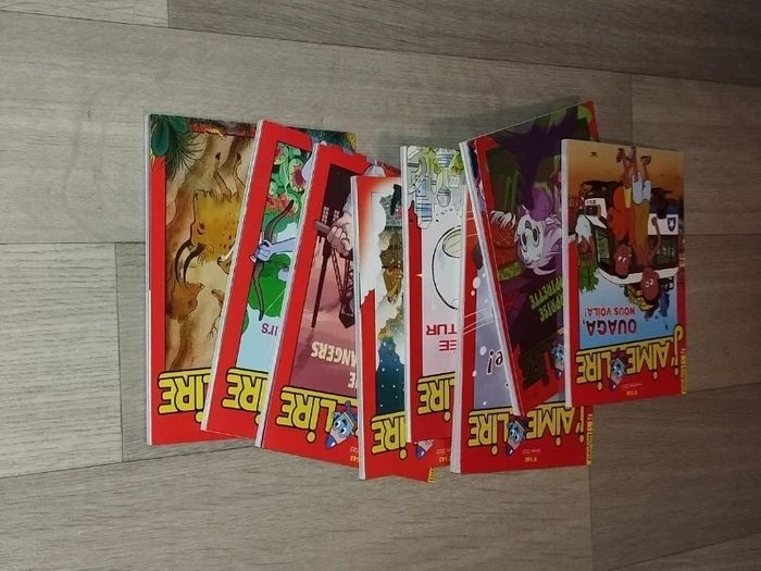 Lot de 8 magazines J’aime lire année 2021-22 L053  7595829459 - photo numéro 3