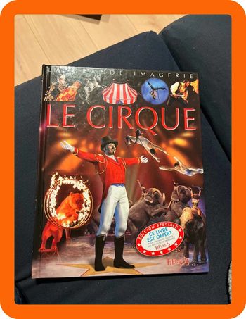 Livre pour enfants la grande imagerie fleurus le cirque
