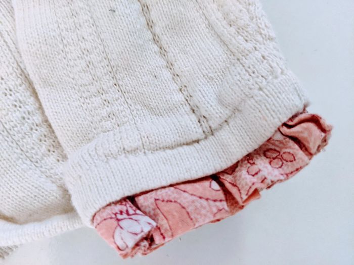 Ensemble robe gilet boléro tricoté maille Kenzo kids 9 mois 71 cm - photo numéro 9