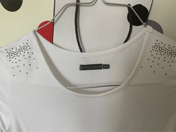 Robe trompe l’oeil blanche - photo numéro 2