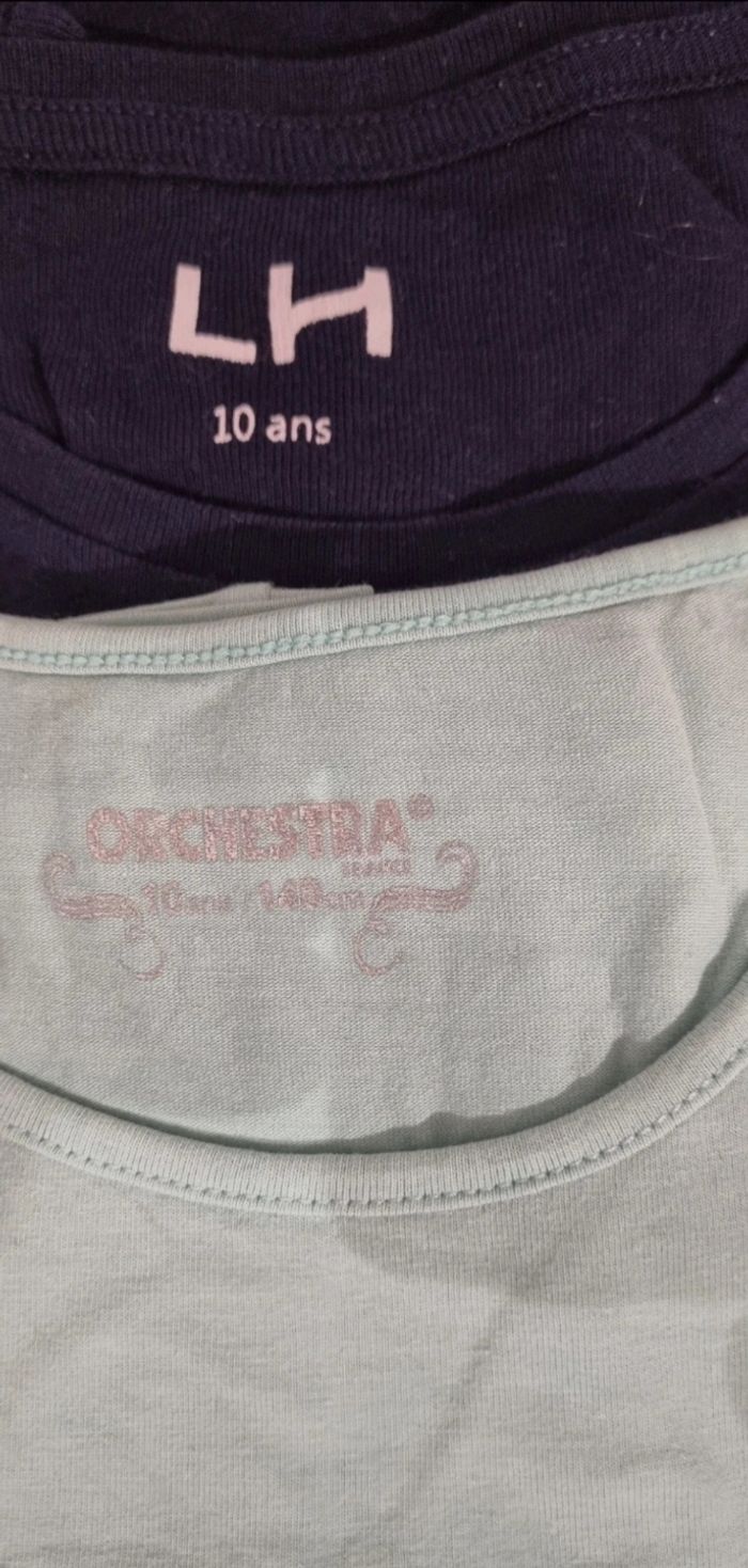 Lot de 12 tee-shirts manches longues - photo numéro 4