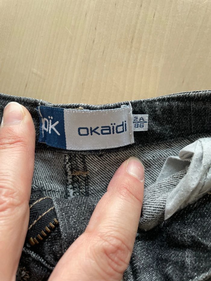 Lot de 2 jeans en 2 ans verbaudet et okaidi - photo numéro 5