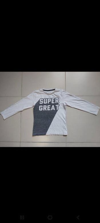 Tshirt manche longue 6 ans