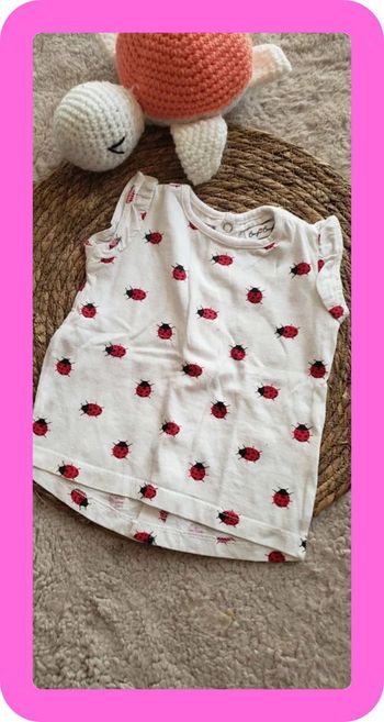 Tee shirt fille 6mois