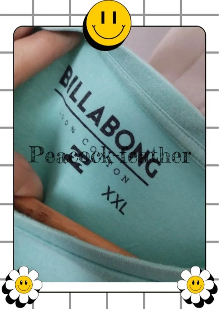 T-shirt bleu mint xxl homme billabong - photo numéro 5