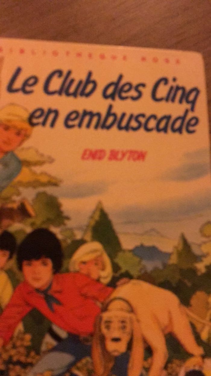 livre le club des cinq en embuscade - photo numéro 2