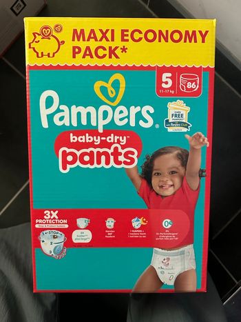Carton Pampers Pants taille 5