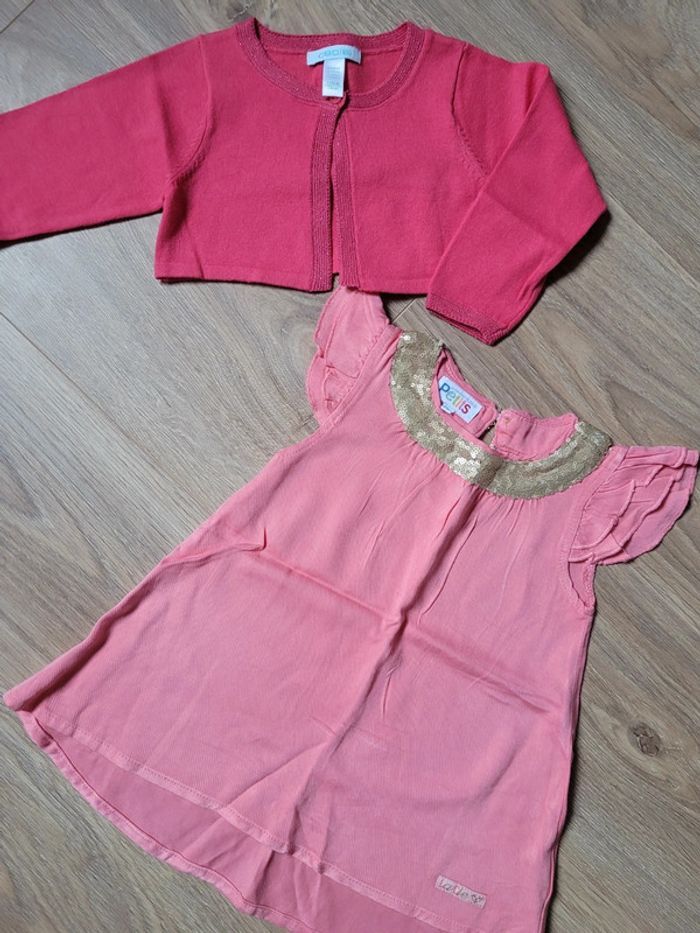 Ensemble fille 12 mois